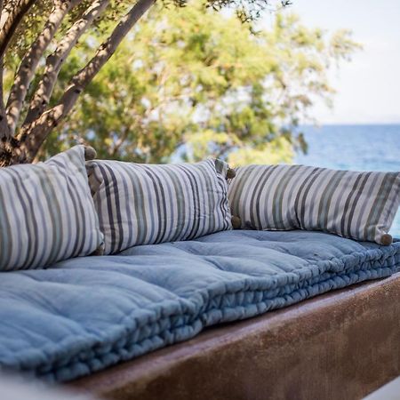 Lady Of Hydra Villa, Sea Front View, Private Beach Екстер'єр фото