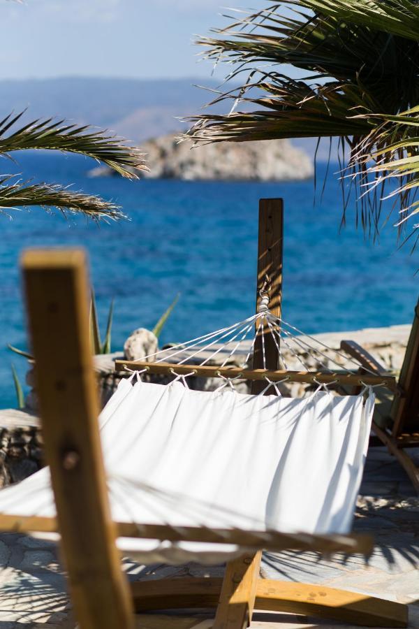 Lady Of Hydra Villa, Sea Front View, Private Beach Екстер'єр фото